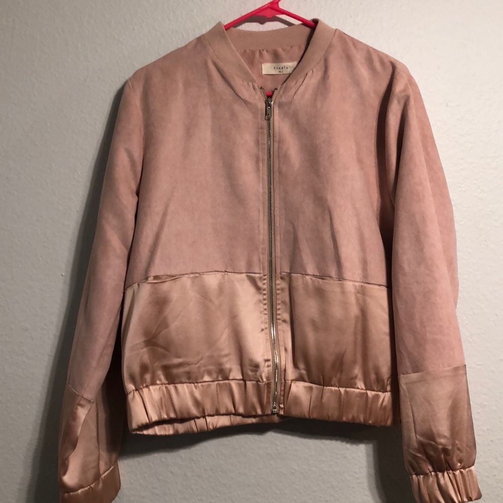 Satin pink Jacket